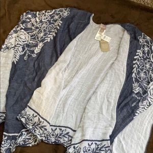 Chico’s Ruana Wrap - Open Sides - One Size